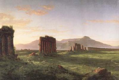 Thomas Cole Roman Campagna (mk13) Norge oil painting art